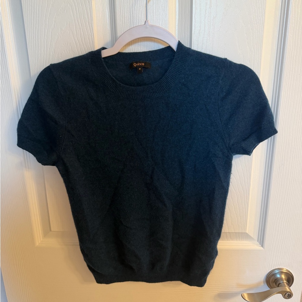 Quince Women's cashmere Short Sleeve Tee